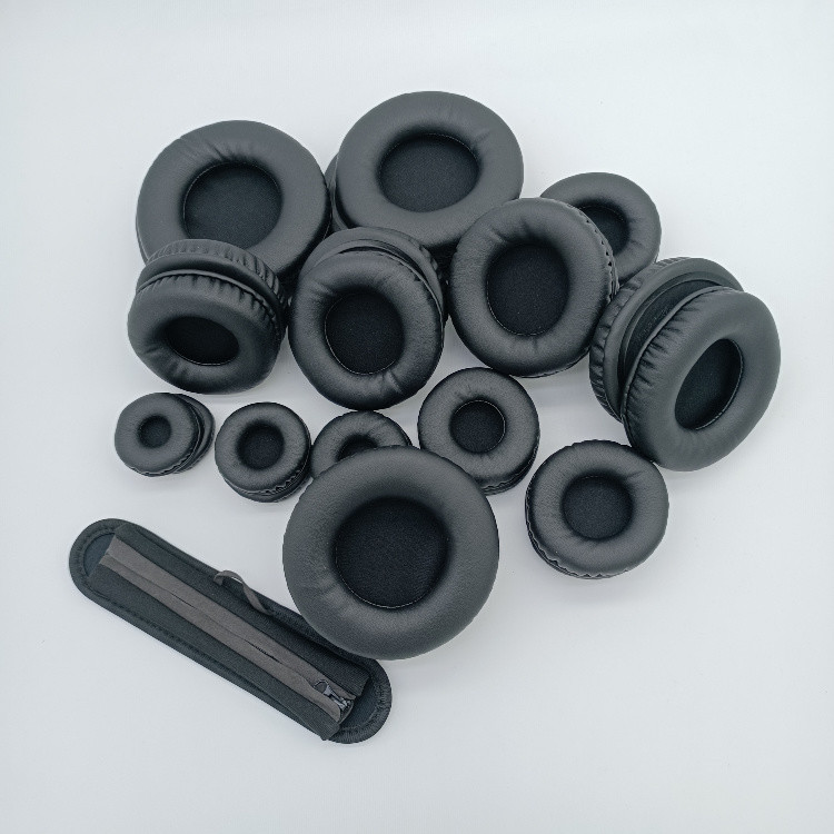 Universal round 45-110mm earphone cover 55 65 70 75 80 90 100 sponge cover round earmuffs