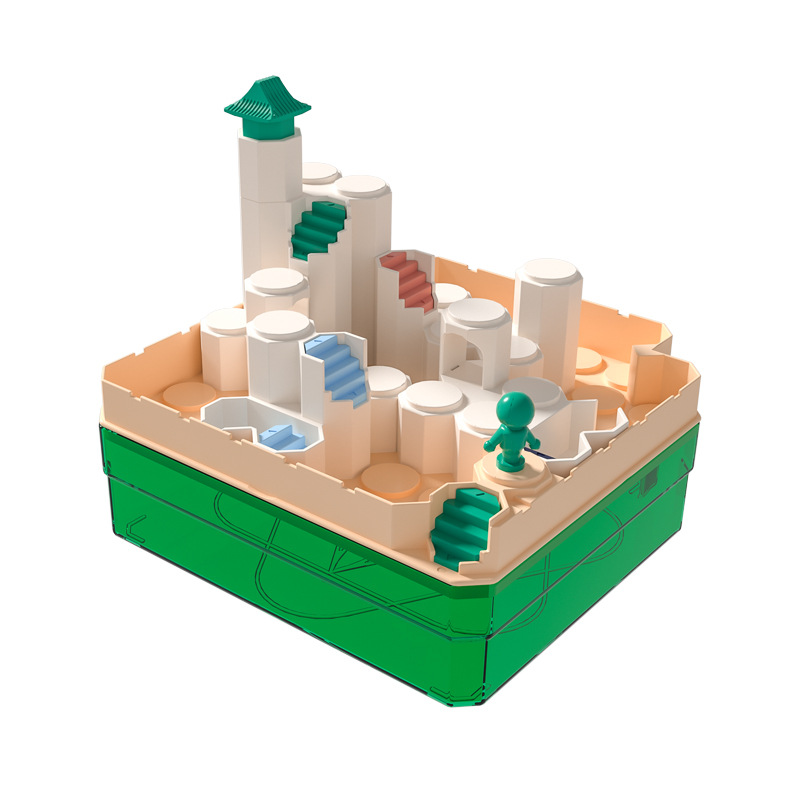 Dream Builder three-dimensional road building maze toys children's path reasoning building space thinking training mental toys