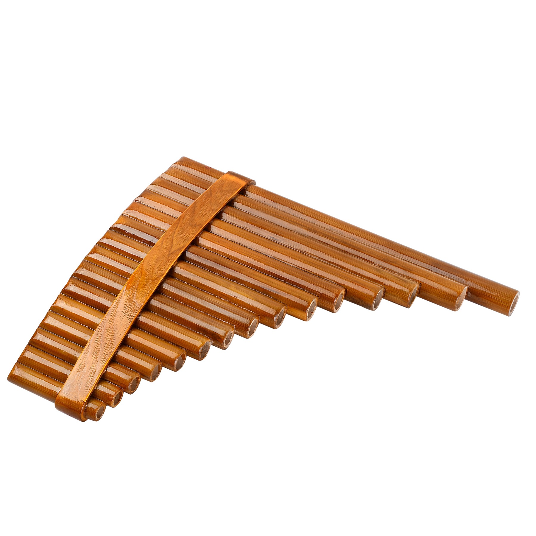 Muspor 15-tube G-tuned bamboo Pan Flute (with hoop)