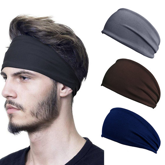 Sports Sweat Absorbing Headband Running Fitness Headband Headband Headband Spring and Summer Outdoor Fitness Headband European and American Style