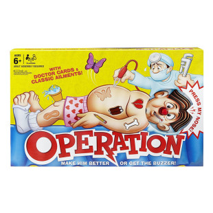 Surgery Operation Game Operation Game Operation Game Christmas Santa Toy English Card