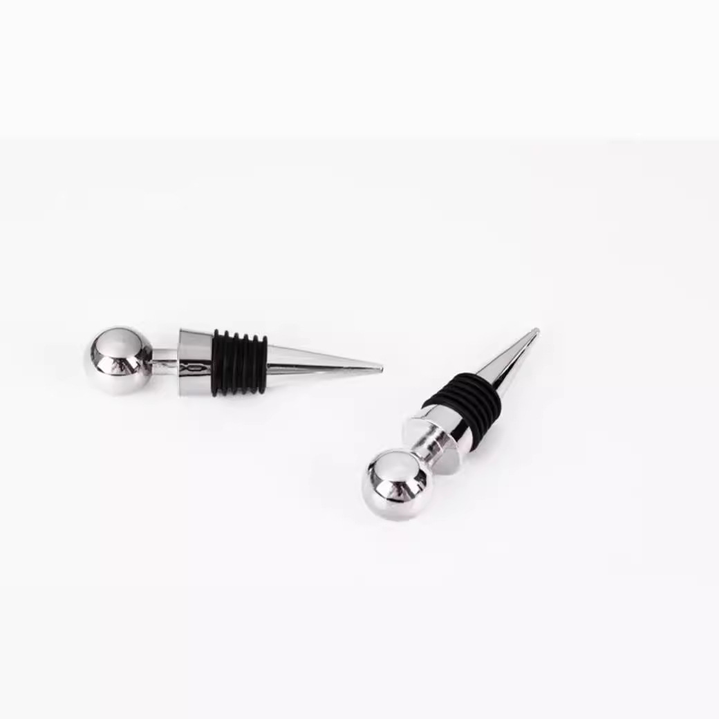 Simple and innovative wine stopper champagne stopper sealed Fresh round head tapered wine stopper