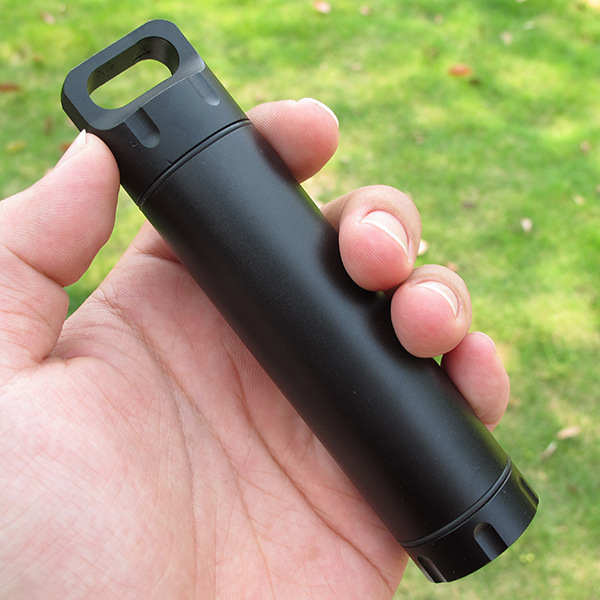 Su Mi All Metal Outdoor Survival Equipment EDC Sealed Tank Waterproof Bin Waterproof Tank Waterproof Box Emergency Medicine Bottle