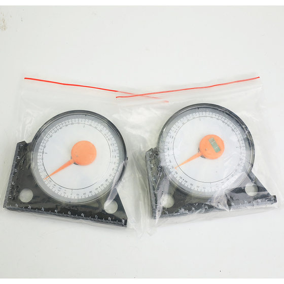 Angle meter high-precision pointer-type inclined level multi-function slope measuring tool tile tile tile tile artifact