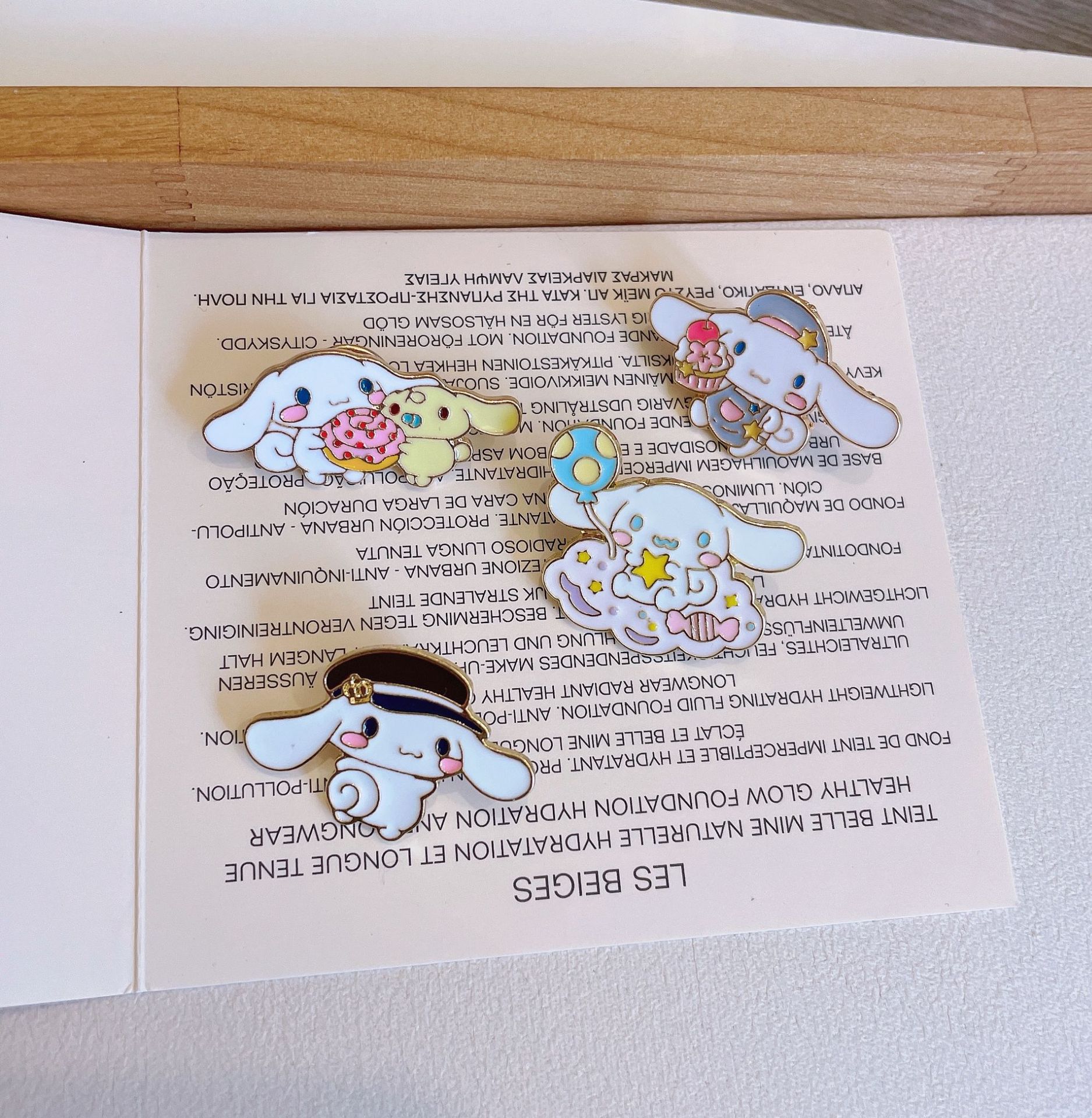 Cute Sanrio Brooch Cartoon Kulomi Gui Dog Badge Japanese Men's and Women's Clothes Bag Accessories Pendant
