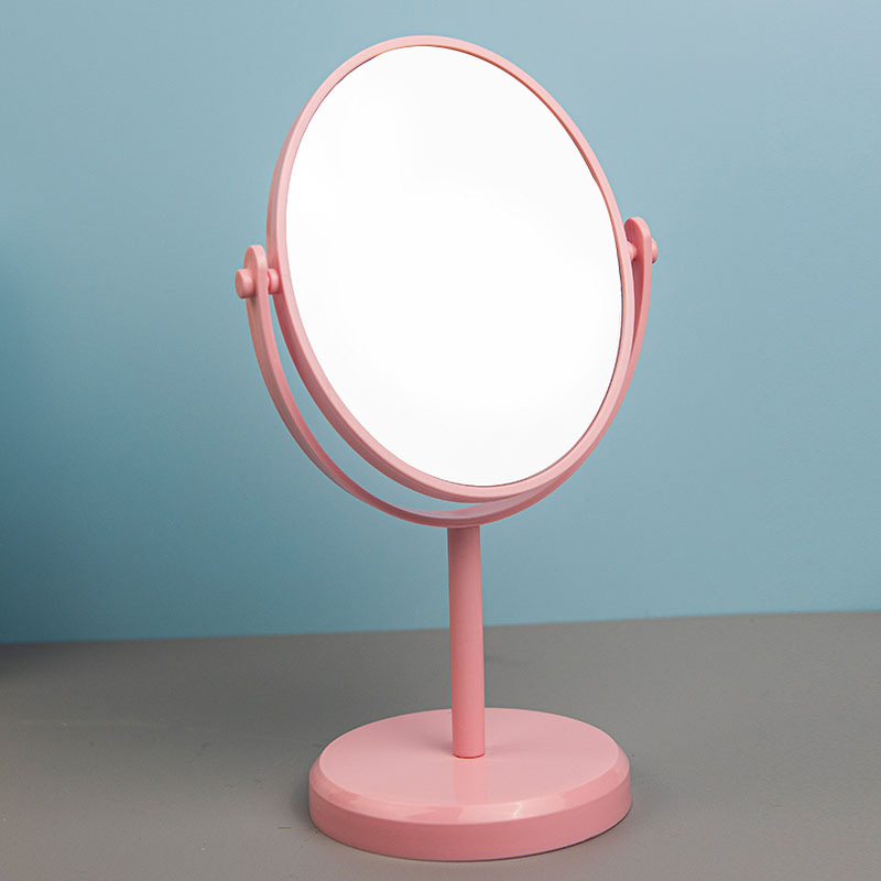 Desktop makeup mirror girls mirror dresser makeup mirror rotatable princess mirror plastic small mirror wholesale