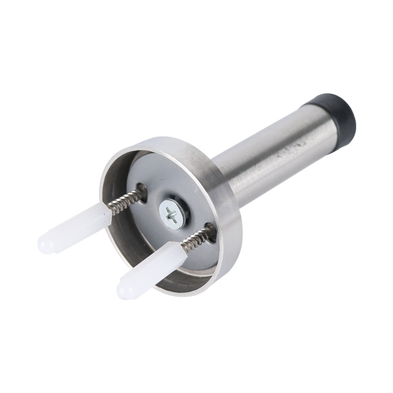 Door Stop Perforation-free Extended Door Glass Door Anti-collision Door Resistance Stainless Steel Door Top Toilet Anti-theft Door Stop