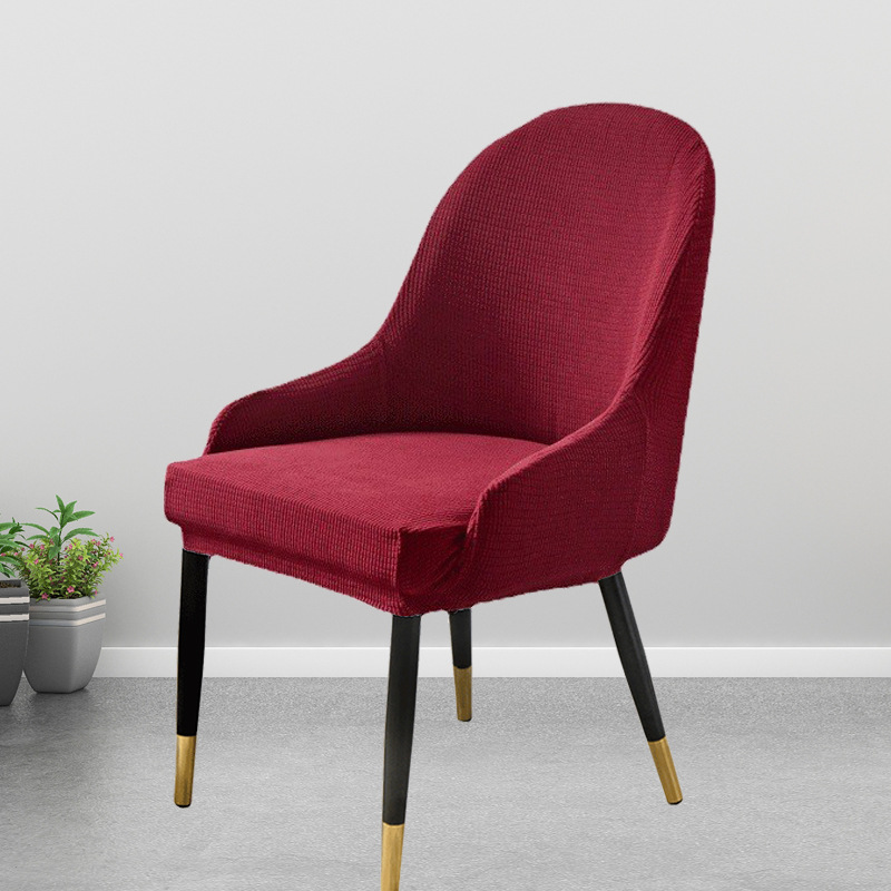 Wine red (only selling chair covers excluding Chairs)