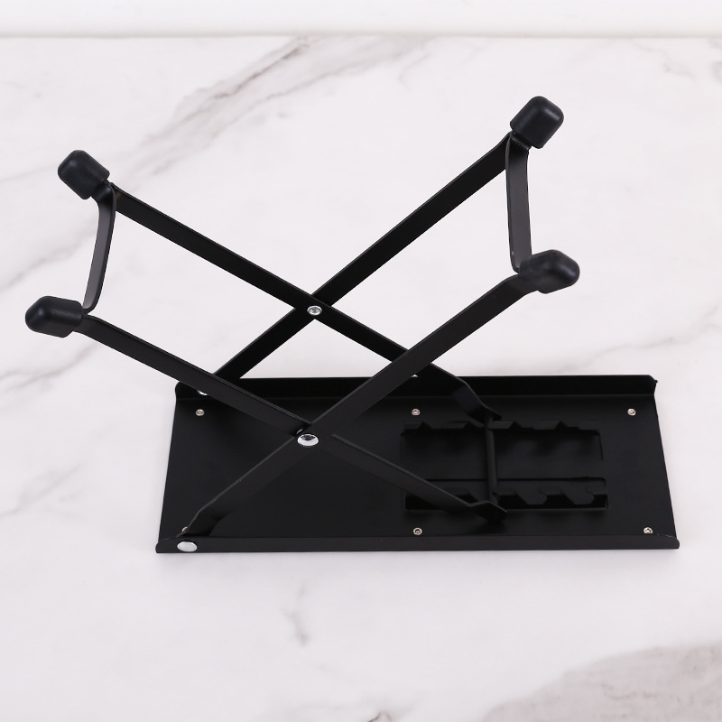 Pedal multi-gear metal lifting widened pedal folk wooden guitar playing folding tripod pedal pedal