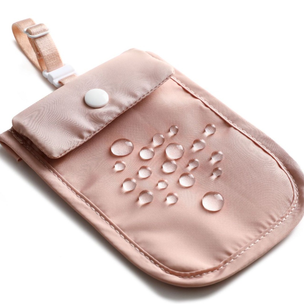 Nylon underwear change card bag new convenient ultra-thin close-fitting hidden travel ladies underwear bag wholesale