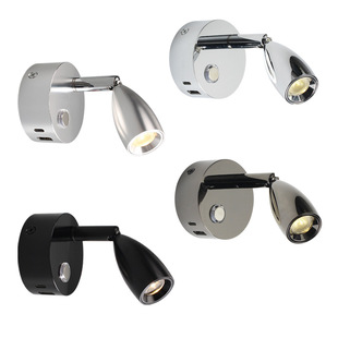 New RV lights yacht marine low-voltage reading lights touch dimming dual usb interface TYPE-C fast charging