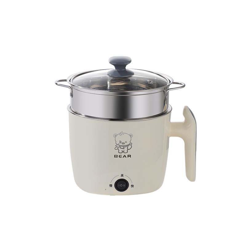 304 Stainless Steel Multifunctional Electric Cooking Pot Household Small Electric Pot Student Dormitory Cooking Pot Mini Electric Pot