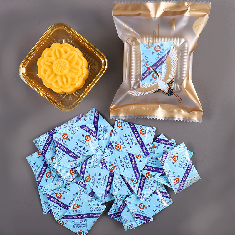 Food deoxidizer moon cake tea fresh biscuit nut oxygen absorption desiccant moisture-proof agent 200 packet oxygen scavenger