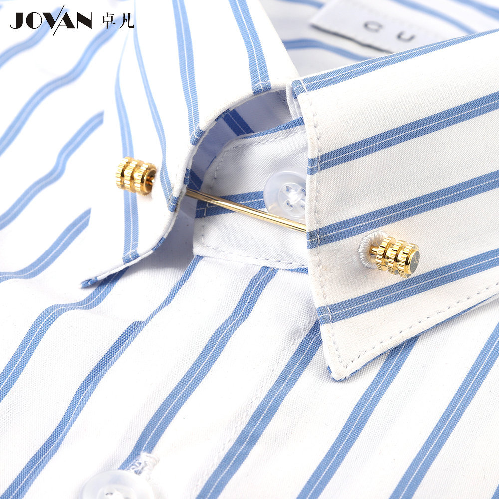JOVAN collar pin men's brooch stand collar collar clip not hurt collar collar pin buckle custom tie collar bar