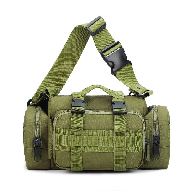 Camouflage Outdoor 3P Crossbody Waist Bag Handbag Military Fan Casual Sports Tactical Bag Single Shoulder Bag