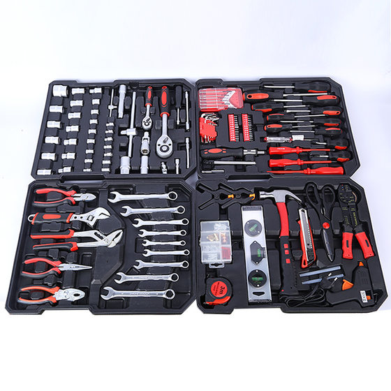 187PCs piece set auto repair kit 4 99 and 599 on-board maintenance suitcase wholesale hardware repair tools