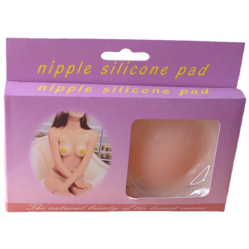 Breast stickers anti-bump nipple stickers chest stickers for women's wedding dress thin large chest silicone bra stickers for men invisible areola stickers