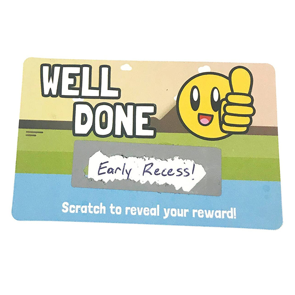 Spot hot 15*48mm rectangular scratch stickers DIY scratch award scratch surprise sticker 15