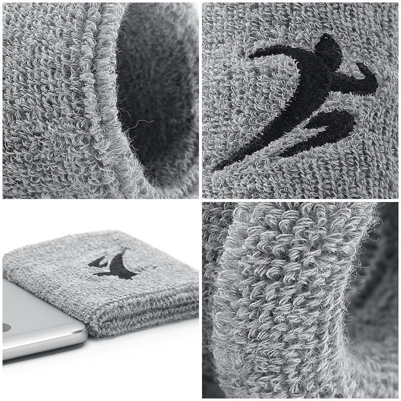 Sports wristband men and women running basketball fitness tennis badminton towel breathable sweat absorbent high elastic breathable wristband