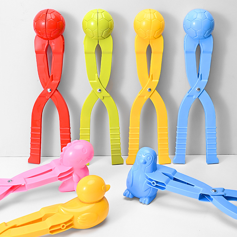 Children's snowball clip toy large winter outdoor snowman clip snow device snowball fight tool stall snow clip wholesale
