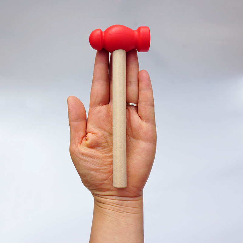 [Spot] Small Hammer Small Wooden Hammer Children's Simulation Maintenance Tool Beating Table Piling Table Music Beating Piano Accessories