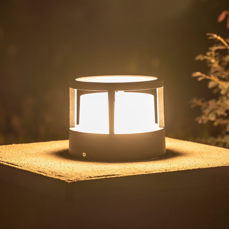 Cross-border outdoor wall lamp pillar lamp courtyard lawn lamp wall pillar lamp waterproof garden villa landscape small wall lamp