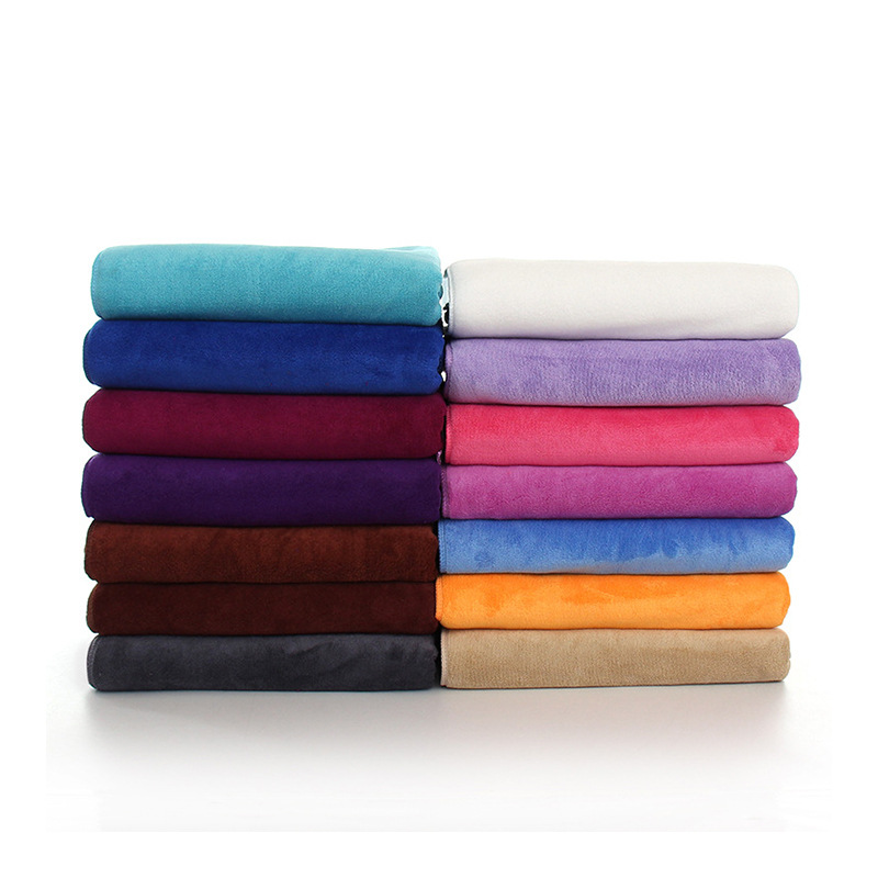 Beauty salon bed-making large bath towel adult men and women wrap towel lint-free soft absorbent beach towel gift printable logo