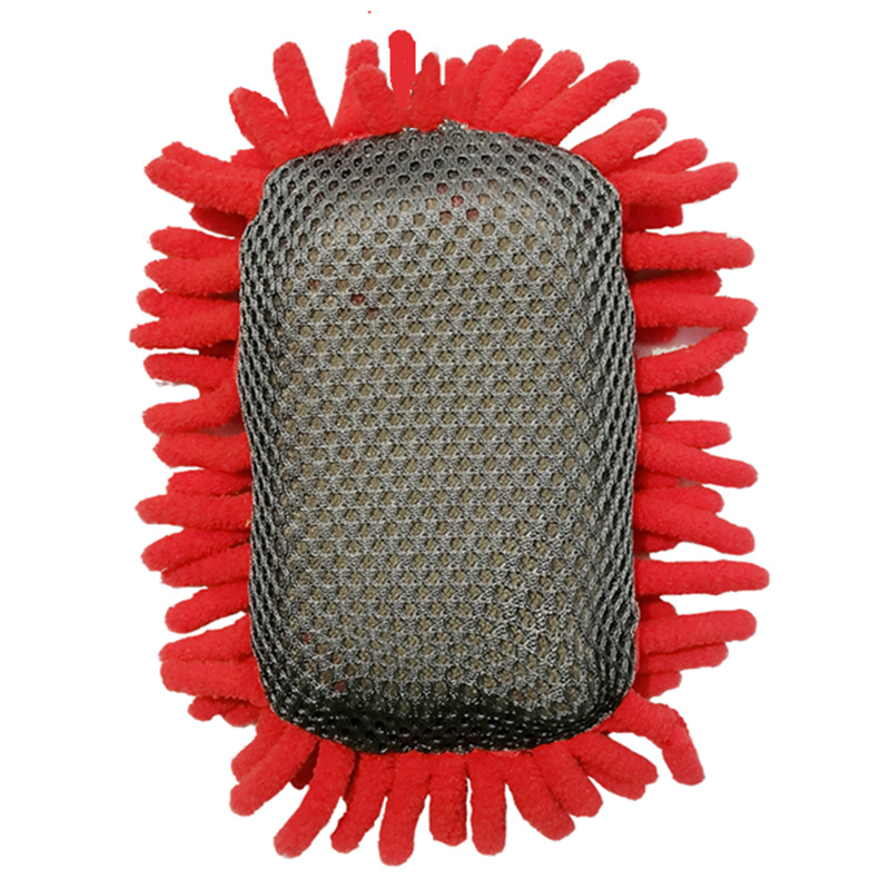 Tutor supplies Japanese children's DIY blackboard eraser chenille coral fleece cleaning sponge block dust removal whiteboard eraser