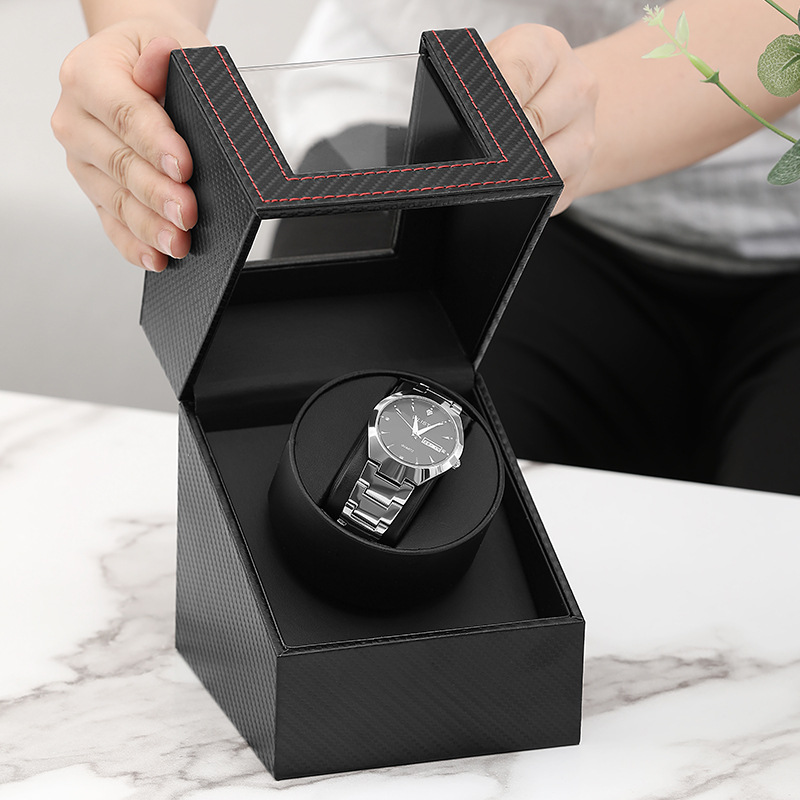 Mini single head electric watch box automatic winding watch box motor box USB interface watch shaker