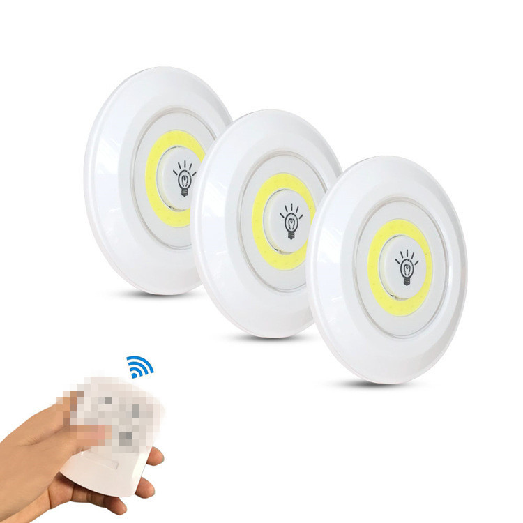Cross-border COB wireless remote control Pat Light emergency night light bedroom switch light Cabinet light baby feeding light