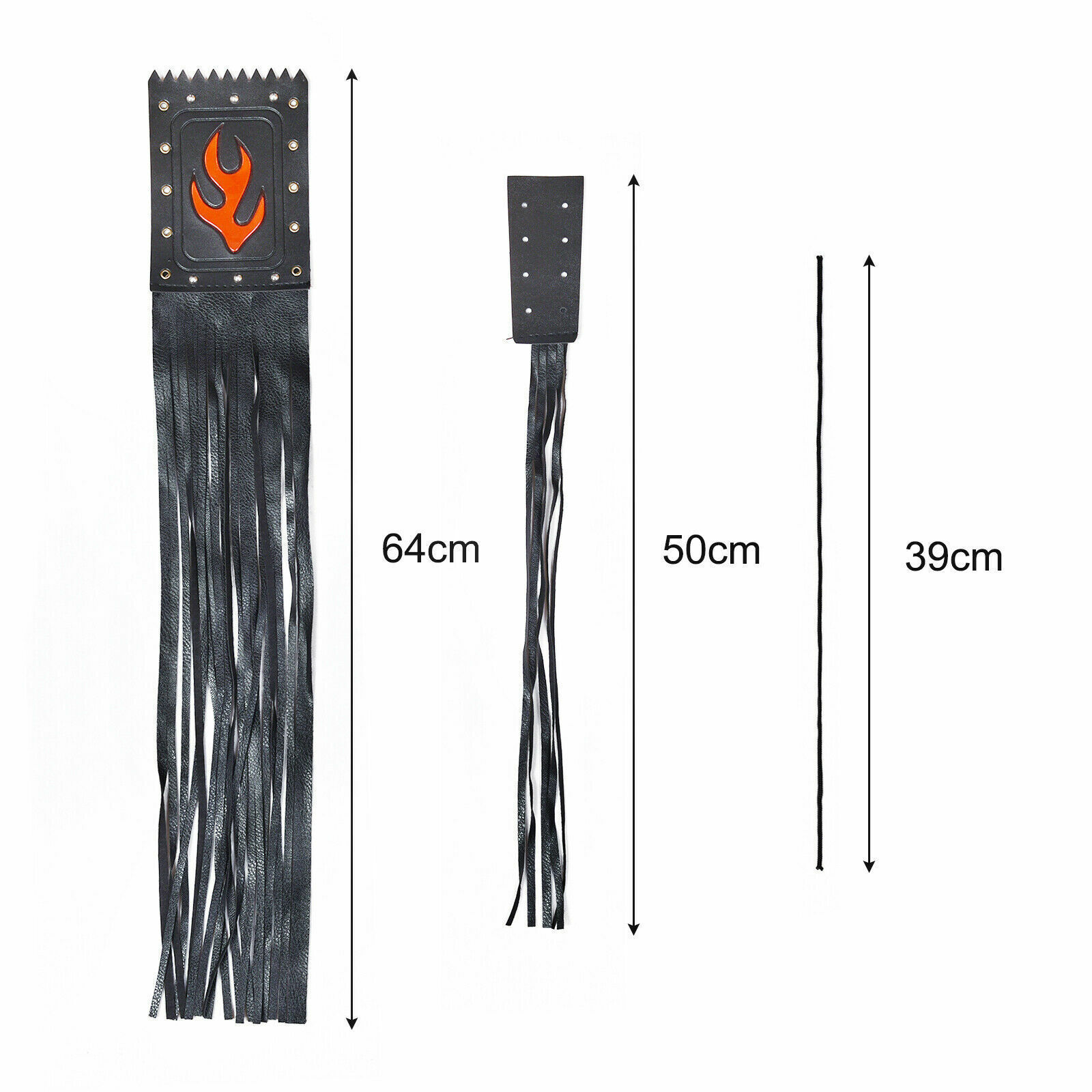 Motorcycle accessories cruise Prince car modified retro flame handle tassel