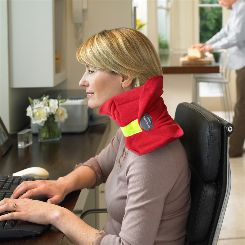 Outdoor travel pillow super soft neck support aircraft travel pillow cervical pillow nap neck pillow scarf pillow