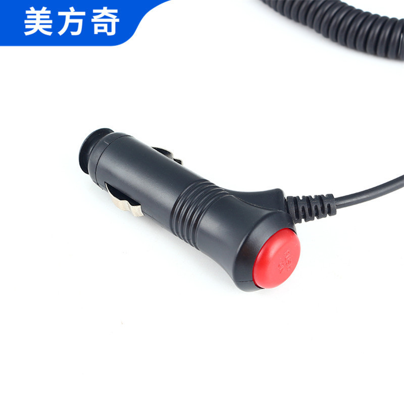 車載シガレット充電器車充電バネ線DC5521車充電バネ線伸縮電源コード車載電源コード現物|undefined