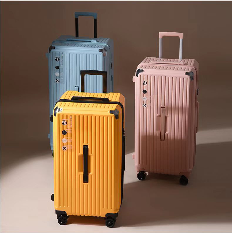 Strict selection of premium charging multifunctional trolley case large capacity 28 inch luggage case female brake universal wheel password travel
