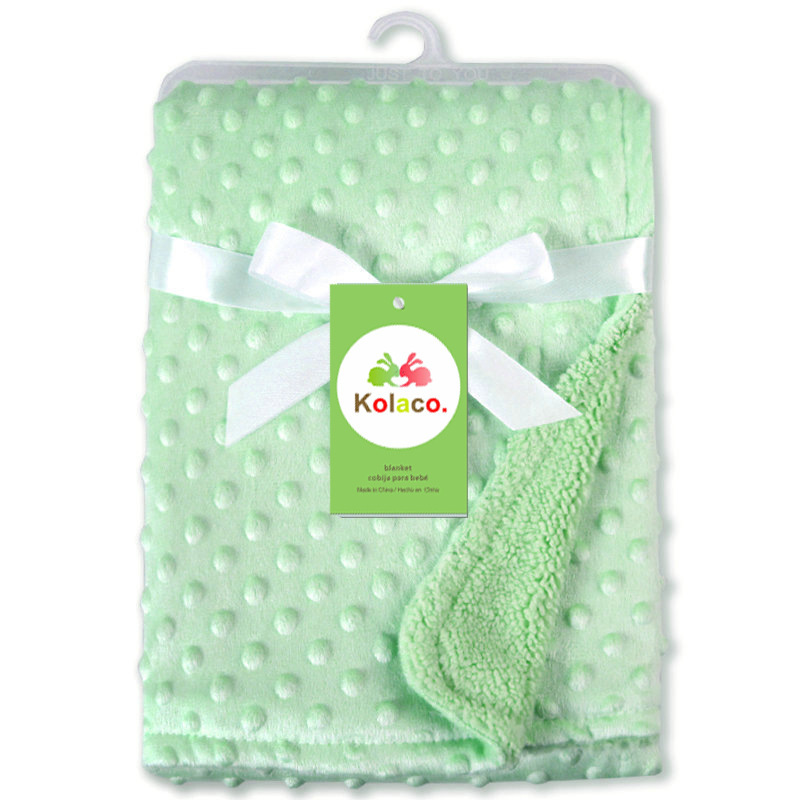 Autumn and Winter bubble blanket beanie plush blanket baby blanket short velvet foam air conditioning blanket lambswool casual blanket