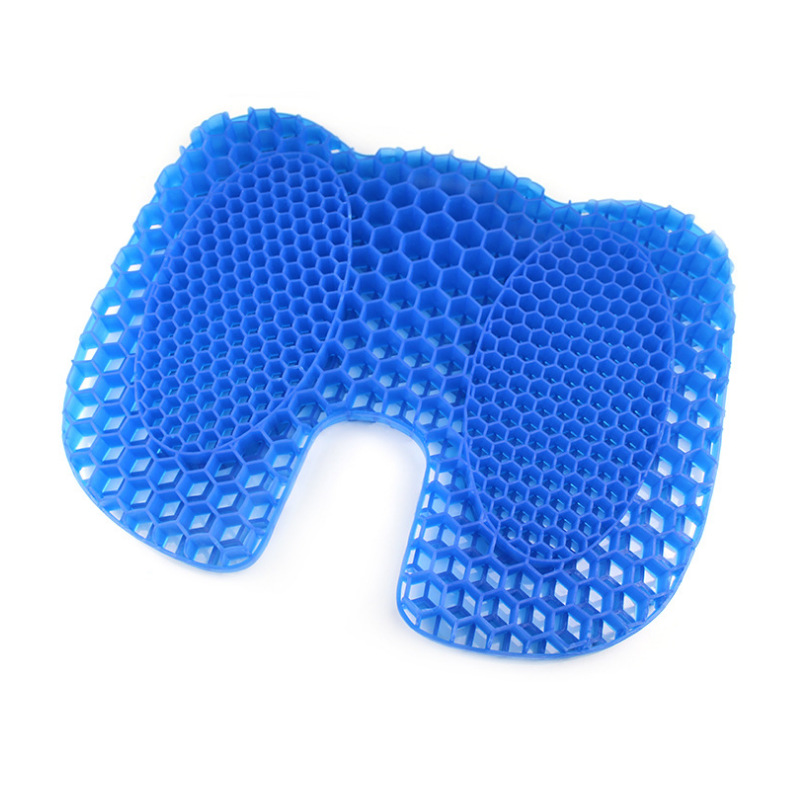 Wholesale Honeycomb Gel Cushion Office Waist Protection Tailcone Decompression Pregnant Women Hip Cushion Gel Chair Cushion Butt Cushion