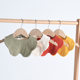 Cross-border pure color 360-degree petal baby bib class A pure cotton gauze children bib baby bib bib