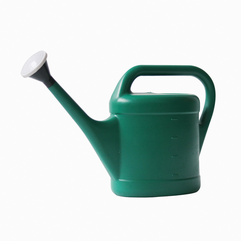 Factory garden vegetable watering pot watering pot dual-purpose plastic large capacity 10L gardening long mouth watering pot wholesale