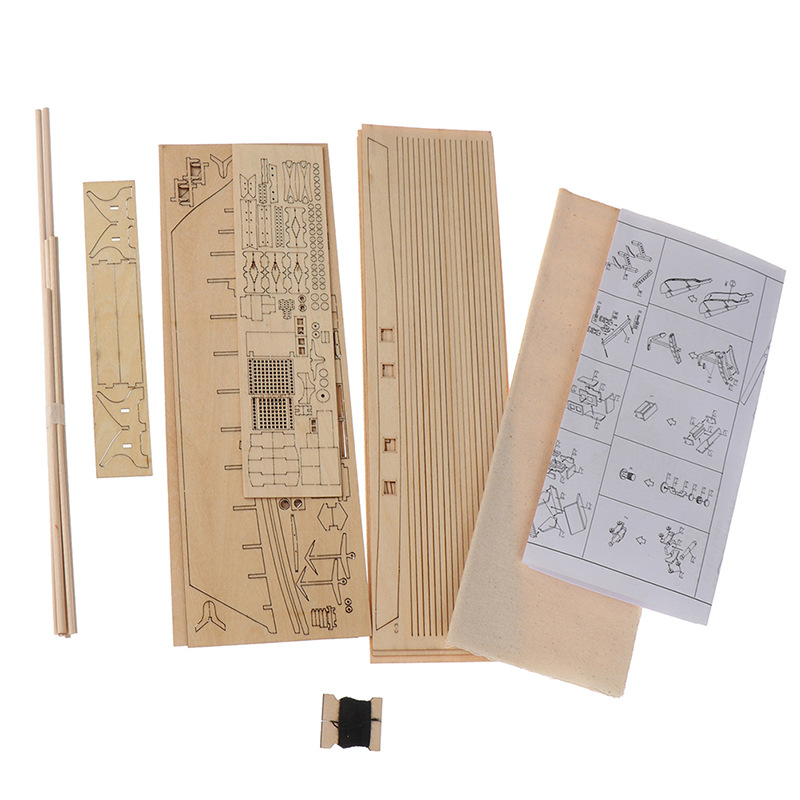 Wood assembled Harco Newport Naxx Harvey Filet classical Western ship set material.