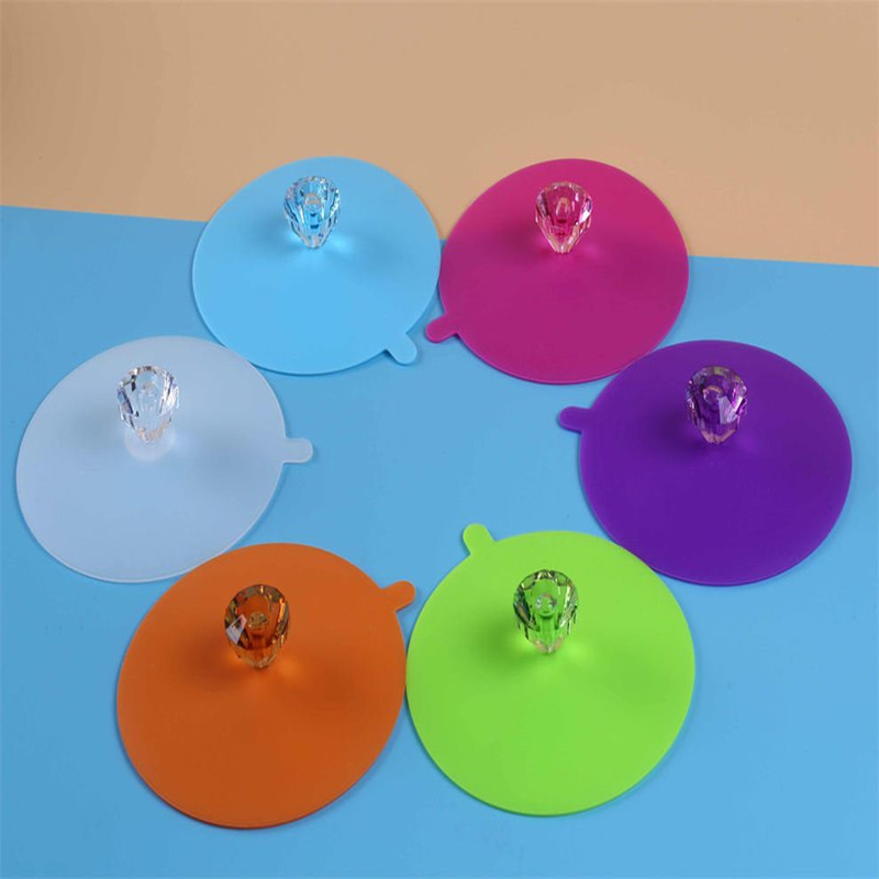 Set Cartoon Cup Lid Universal Cute Fresh Lid Multiple One Pack Set Accessories Dust Mug
