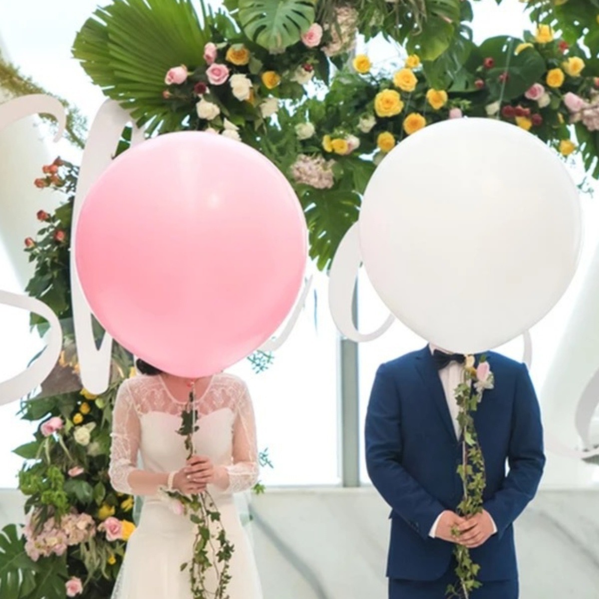 Wedding Oversized Balloon Thickened Latex 36 Inch Extra Large Round Shopping Mall Opening Birthday Party Dress Up Supplies