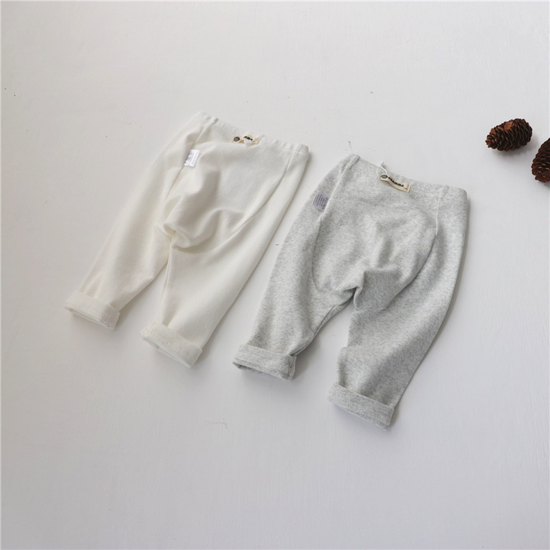 Children's clothing 2024 spring baby big PP leggings baby big fart leggings pants children's pants spring clothes