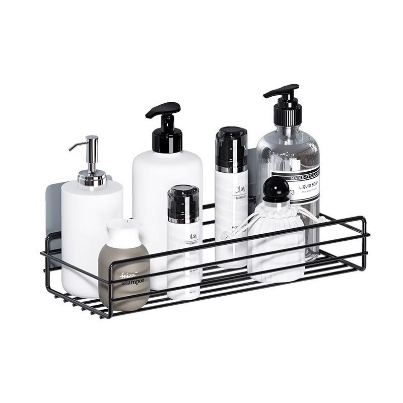 Bathroom Sink Punch-free Storage Rack Bathroom Toilet Storage Rack Shower Room Hand Washing Cosmetics Wall Hanging