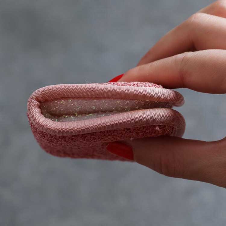 Sponge Wipe Double-sided Sponge Wash Bowl Powerful Decontamination Cleaning Magic Wipe Cleaning Cloth Non-oil Brush Pot Artifact