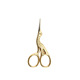 Golden small crane scissor【PP bag]