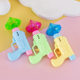 Luminous pistol gyro flash stall toy Square night market wholesale hot sale children gift push