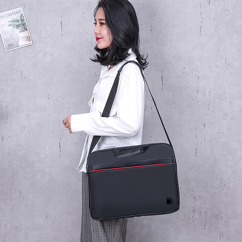 Factory wholesale multi-functional computer bag business men's large-capacity computer briefcase can be printed LOGO