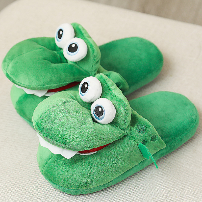 Tiktok same style Ledi funny crocodile can reach open mouth fish slippers Xiao Di crocodile slippers can dance small crocodile Internet celebrity