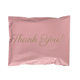 Golden thankyou Pink Express Bag Thickened Logistics Express Packaging Bag New Material Clothing Waterproof Packaging Bag