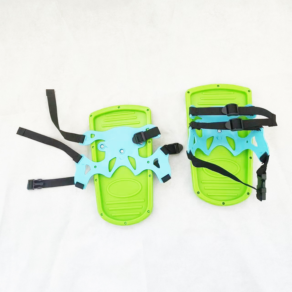 11-inch children's snow printed snow shoes dinosaur foot print winter snow shoes snow claw beach foot print shoe cover